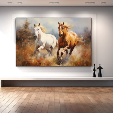 Peinture Avec Chevaux